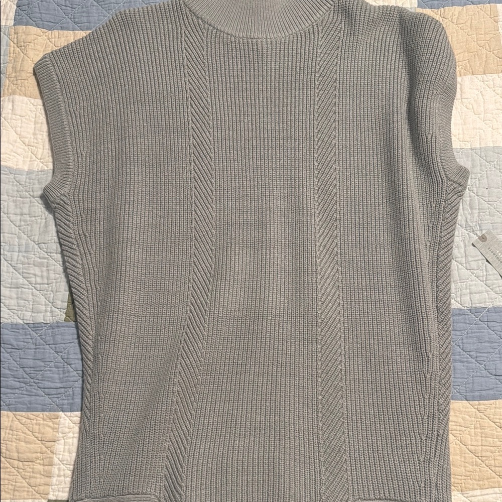 Anthropologie Gray Turtleneck Sweater